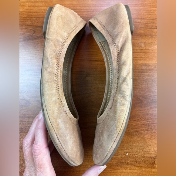 Lucky Brand Emmie Leather Ballet Flats Size 9 Excellent Condition - Picture 14 of 15